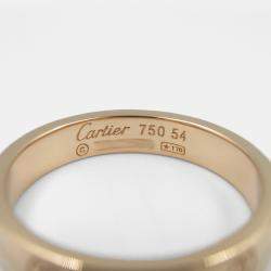 Cartier 18K Rose Gold Happy Birthday Ring EU 54