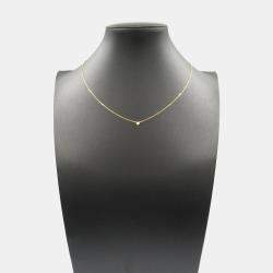Cartier 18K Yellow Gold Xs Diamond D'Amour Necklace 