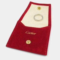 Cartier Platinum C De Cartier Ring EU 54
