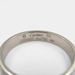 Cartier 18K White Gold Mini Love Ring EU 55