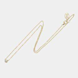 Cartier 18K Yellow Gold D'Amour Diamond Necklace Pendant 