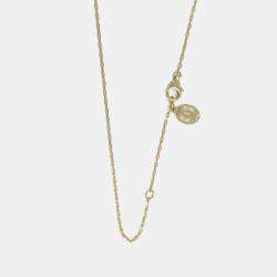 Cartier 18K Yellow Gold D'Amour Diamond Necklace Pendant 