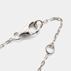 Cartier 18K White Gold Mini Heart of Cartier Diamond Necklace