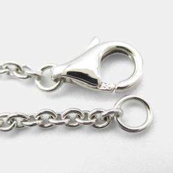 Cartier 18K White Gold Love Interlocking Loop Bracelet