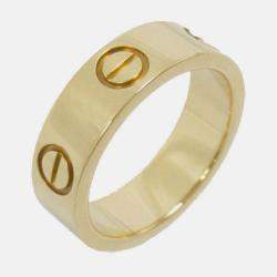 Cartier 18K Yellow Gold Classic Love Ring EU 49