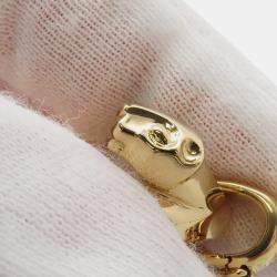 Cartier 18K Yellow Gold Panther Pendant 