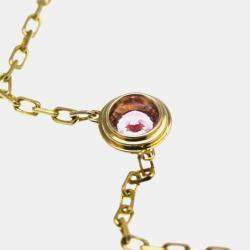 Cartier 18K Pink Gold Pink Sapphire D'Amour Necklace 