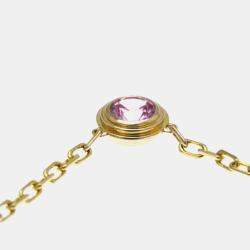 Cartier 18K Pink Gold Pink Sapphire D'Amour Necklace 
