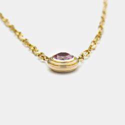 Cartier 18K Pink Gold Pink Sapphire D'Amour Necklace 
