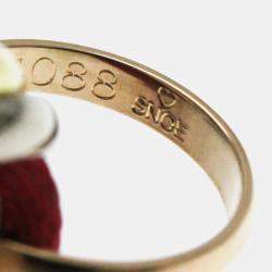 Pre Owned Cartier 18K Yellow Gold, Rose Gold, White Gold Trinity Cord Bracelet