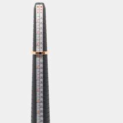 Pre Owned Cartier 18K Pink Gold Lanieres Ring EU 49