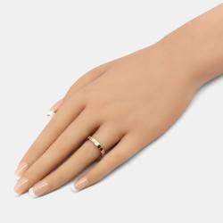 Pre Owned Cartier 18K Pink Gold Lanieres Ring EU 49