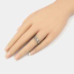 Cartier 18K White Gold Love Band Ring EU 51