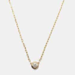Cartier 18K Rose Gold Diamond D'amour Necklace