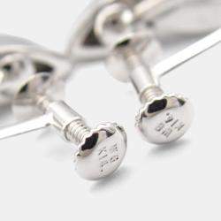 Cartier 18K White Gold Diadea Diamond Earrings