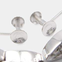Cartier 18K White Gold Diadea Diamond Earrings
