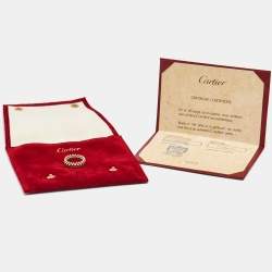 Cartier Clash de Cartier 18k Rose Gold Medium Model Ring Size 52