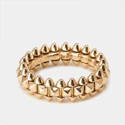 Cartier Clash de Cartier 18k Rose Gold Medium Model Ring Size 52