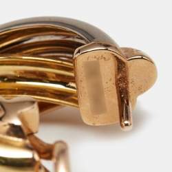 Cartier Trinity 18k Three Tone Gold Earrings