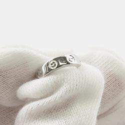 Cartier Love 18K White Gold Women Hoop Earrings