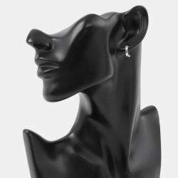 Cartier Love 18K White Gold Women Hoop Earrings