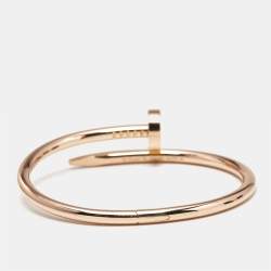 Cartier Juste Un Clou 18k Rose Gold Bracelet 15