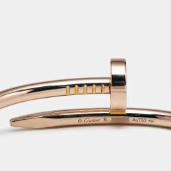 Cartier Juste Un Clou 18k Rose Gold Bracelet 15
