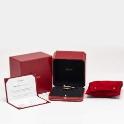Cartier Juste Un Clou 18k Rose Gold Bracelet 15