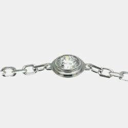 Pre Owned Cartier 18K White Gold Diamond XS D'Amour Bracelet