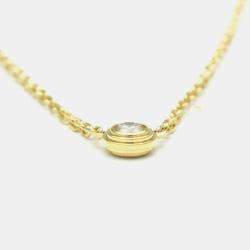 Pre Owned Cartier 18K Yellow Gold Diamond D'Amour Pendant Necklace