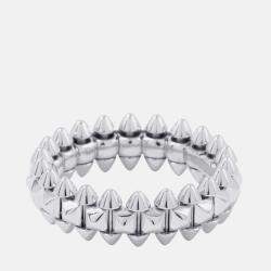Cartier Crash De Cartier 18K White Gold Ring SM EU 51 