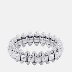 Cartier Crash De Cartier 18K White Gold Ring SM EU 51 