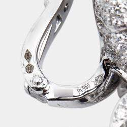 Cartier Panthere De Cartier Altesse Multi Gemstone Platinum Earrings