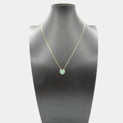 Pre Owned Cartier Amulette De Cartier 18K Yellow Gold, Diamond Pendant Necklace