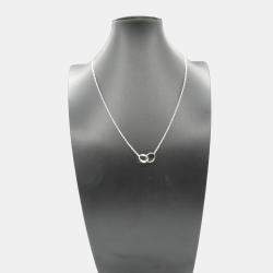 Pre Owned Cartier Love 18K White Gold Pendant Necklace