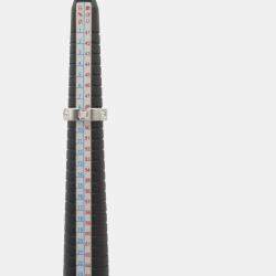 Pre Owned Cartier Love 18K White Gold and Diamond Love Band Ring EU 49