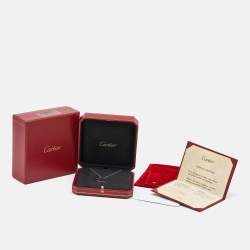 مملوكة مسبقًا Cartier Love 18k White Gold Necklace