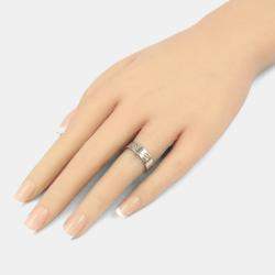 Pre Owned Cartier Love 18K White Gold Band Ring EU 51
