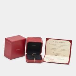 Pre Owned Cartier Love 18k Yellow Gold Classic Model Ring Size 49