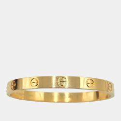 Pre Owned Cartier Love 18K Yellow Gold Bracelet