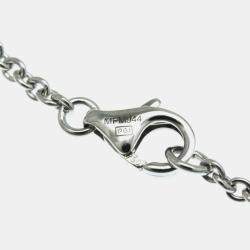 Pre Owned Cartier Love 18K White Gold Pendant Necklace