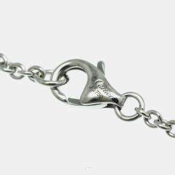 Pre Owned Cartier Love 18K White Gold Pendant Necklace
