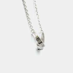 Pre Owned Cartier Love 18K White Gold Pendant Necklace