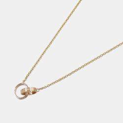 Pre Owned Cartier 18K Rose Gold Baby Love Necklace