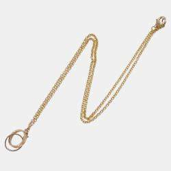 Pre Owned Cartier 18K Rose Gold Baby Love Necklace