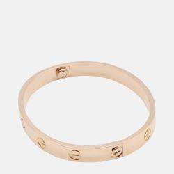مملوكة مسبقًا Cartier 18K Rose Gold Classic Love Bracelet
