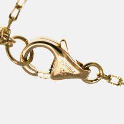 Pre Owned Cartier D'Amour 18K Rose Gold and Pink Sapphire Chain Bracelet