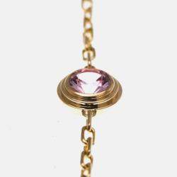 Pre Owned Cartier D'Amour 18K Rose Gold and Pink Sapphire Chain Bracelet