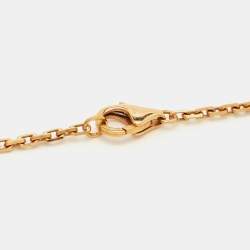 Pre Owned Cartier Love  18k Rose Gold Necklace