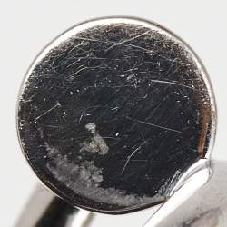 Pre Owned Cartier Juste Un Clou 18k White Gold Classic Model Ring Size 55